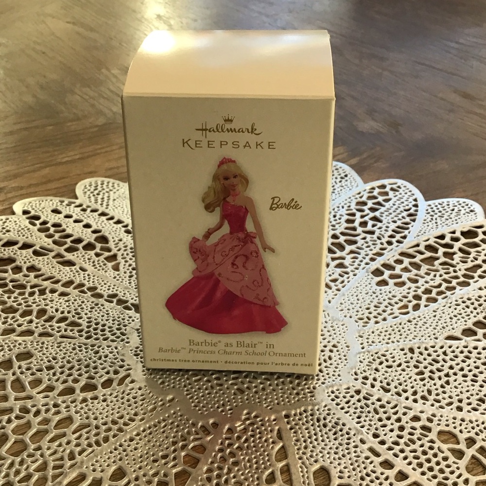 Barbie as Blair Hallmark Keepsake Ornament 2010